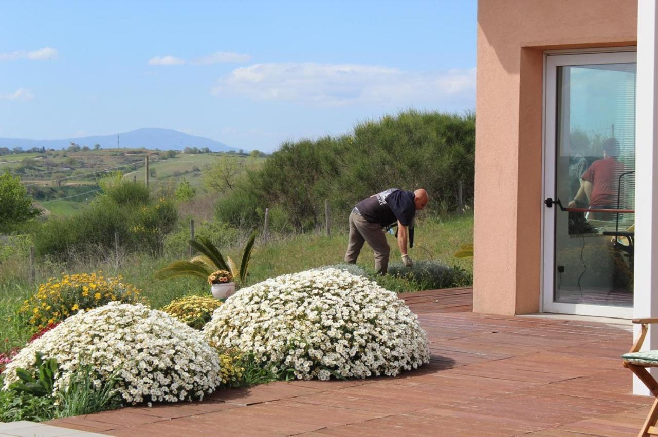 Agriturismo Il Cielo In Terra Sant'Oreste エクステリア 写真